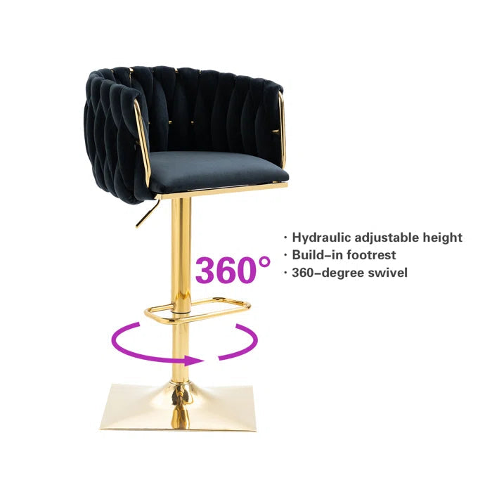 Twisted 01 bar stool