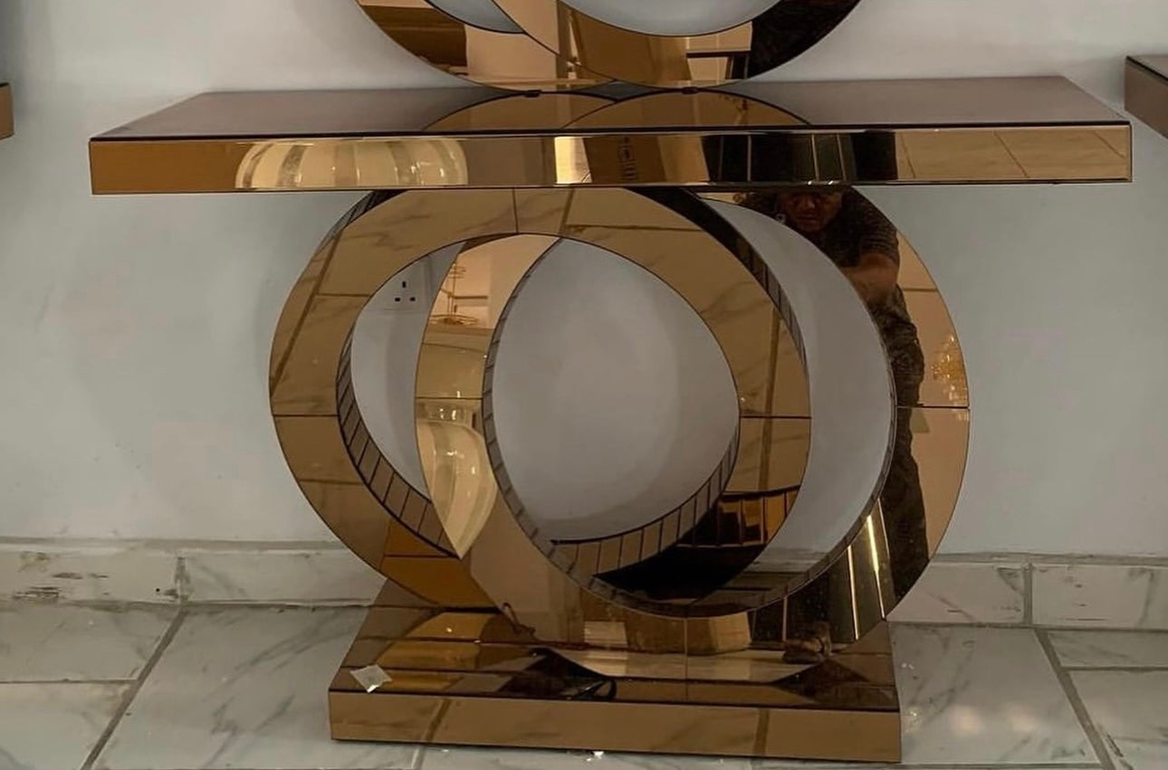 Lemniscate console table