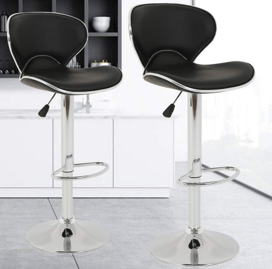 Retro Pu leather bar stool
