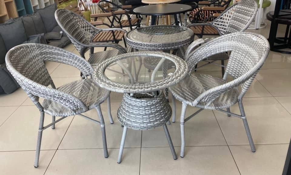 Cora grey 3pc patio set
