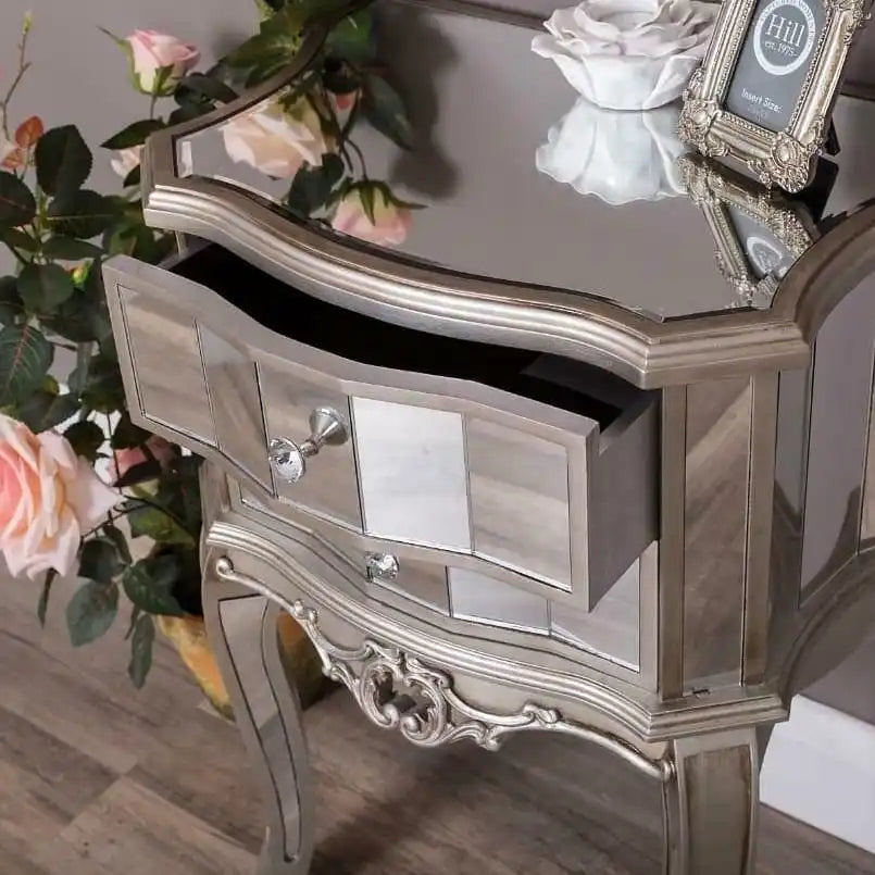 Vintage Mirror Pedestal 2 drawer- medium – Set of 2