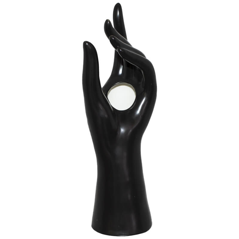 Hand vase sculpture 25cm