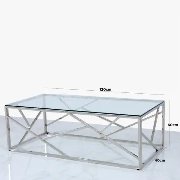 Geometric coffee table