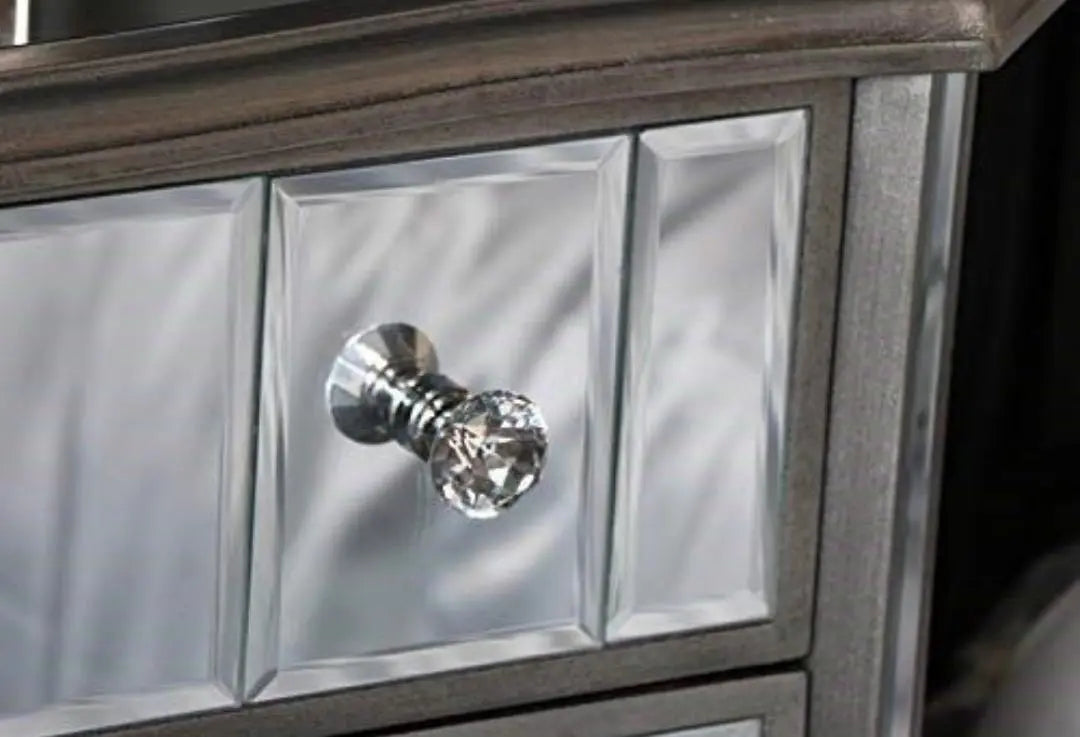 Vintage Mirror Pedestal 2 drawer- medium – Set of 2