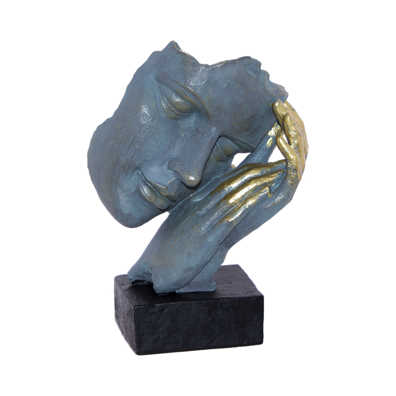 Resting lady figurine 23cm