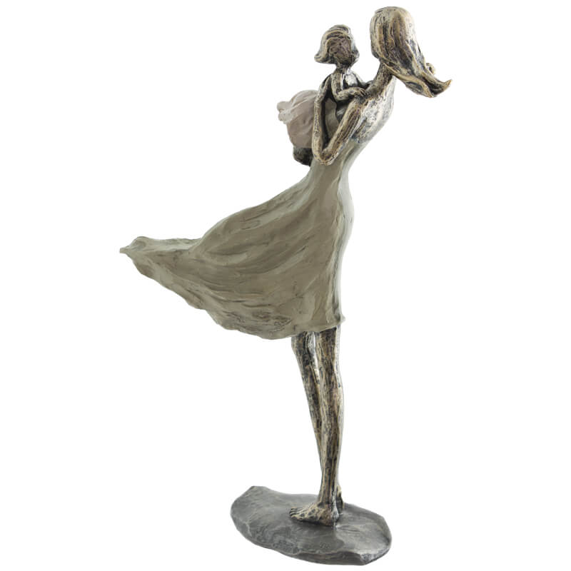 Mother and baby figurine 31cm