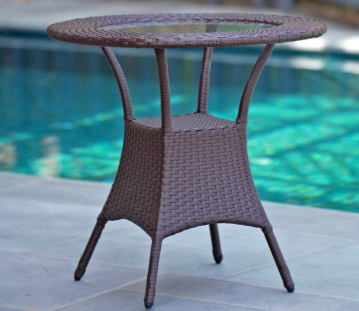 Cora brown 3pc patio set