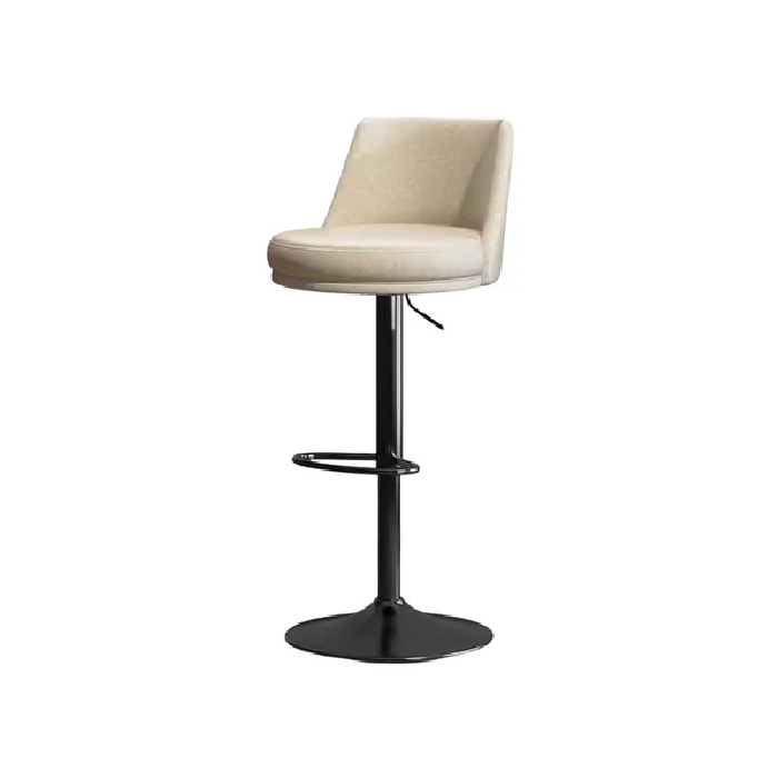 Matter leather bar stool