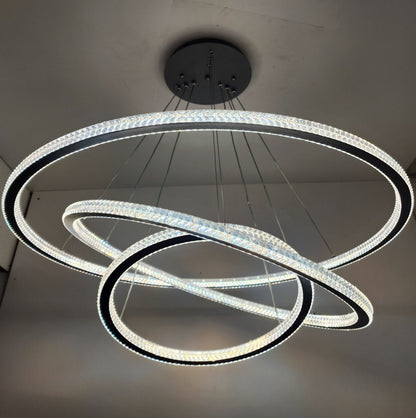 3 Rings crystal chandelier pendant light - 20215-4 6.8.