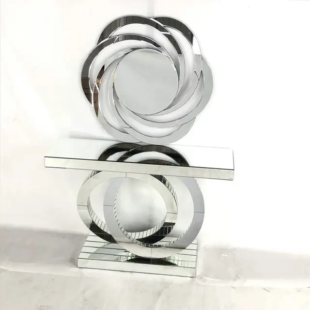 Lemniscate console and mirror