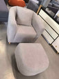 Princ tub chair and ottoman