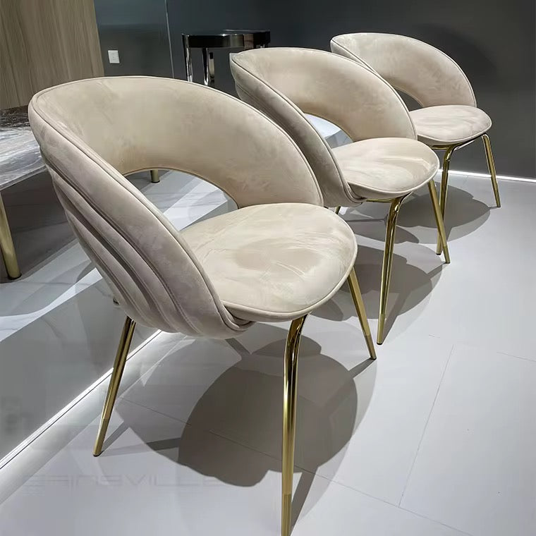 Harp luxury dining chair