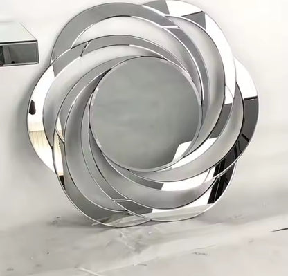 Lemniscate console and mirror