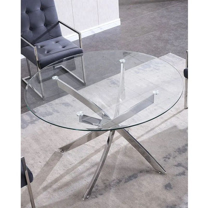Novar 140cm round dining table