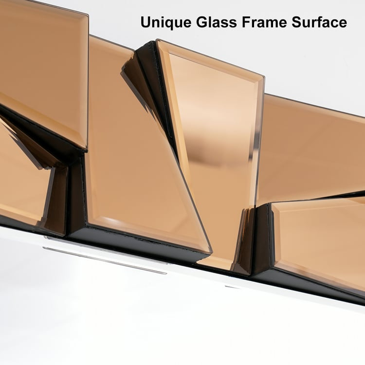 Glam rectangle full length mirror