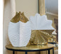 Shell vase ornament set