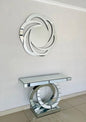 Lemniscate console and mirror