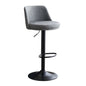 Matter leather bar stool