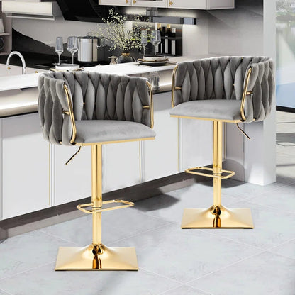Twisted 01 bar stool