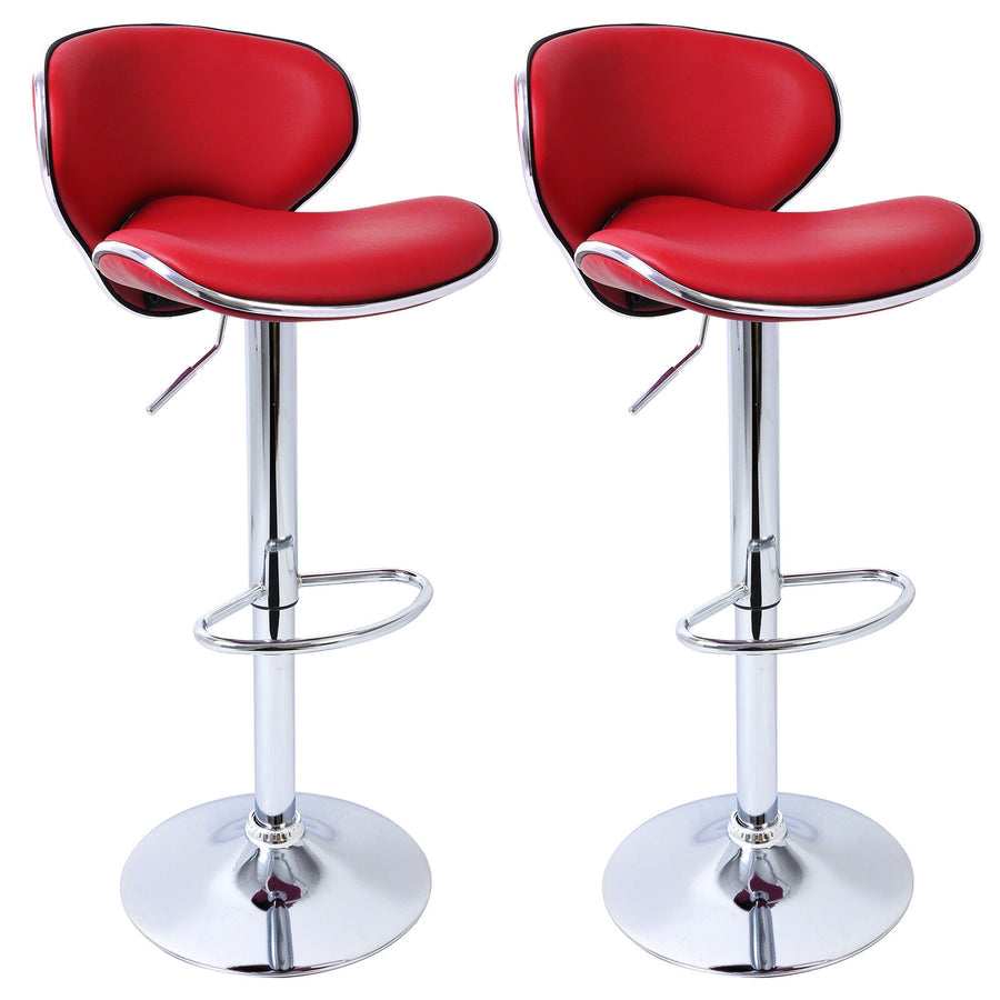 Retro Pu leather bar stool