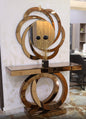 Lemniscate console and mirror