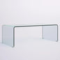 Donique glass coffee table
