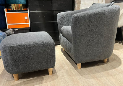 Princ tub chair and ottoman