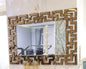 Geometric wall mirror