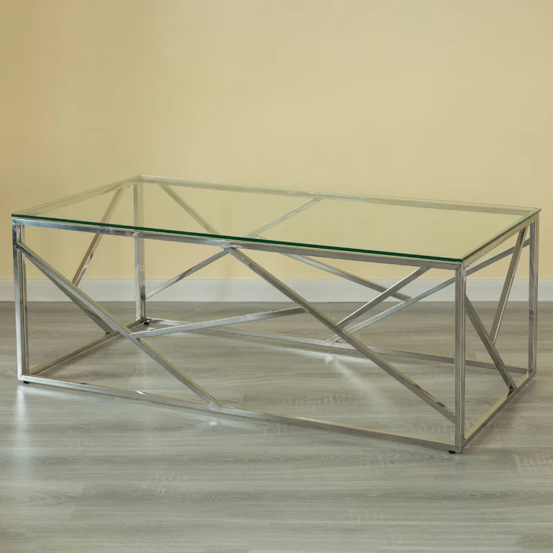 Geometric coffee table