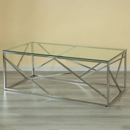 Geometric coffee table
