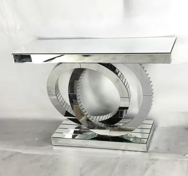Lemniscate console and mirror