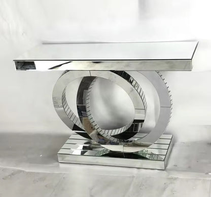 Lemniscate console and mirror