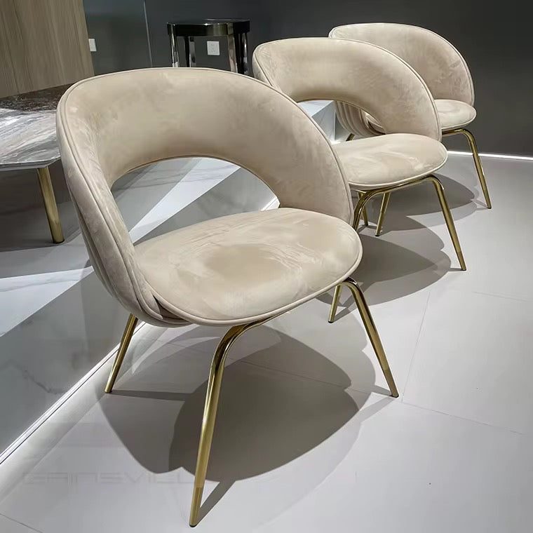 Harp luxury dining chair