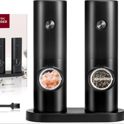 Premium Electric Grinder Set - Battery Operated 2-Pack